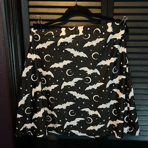 Spooky bat skirt